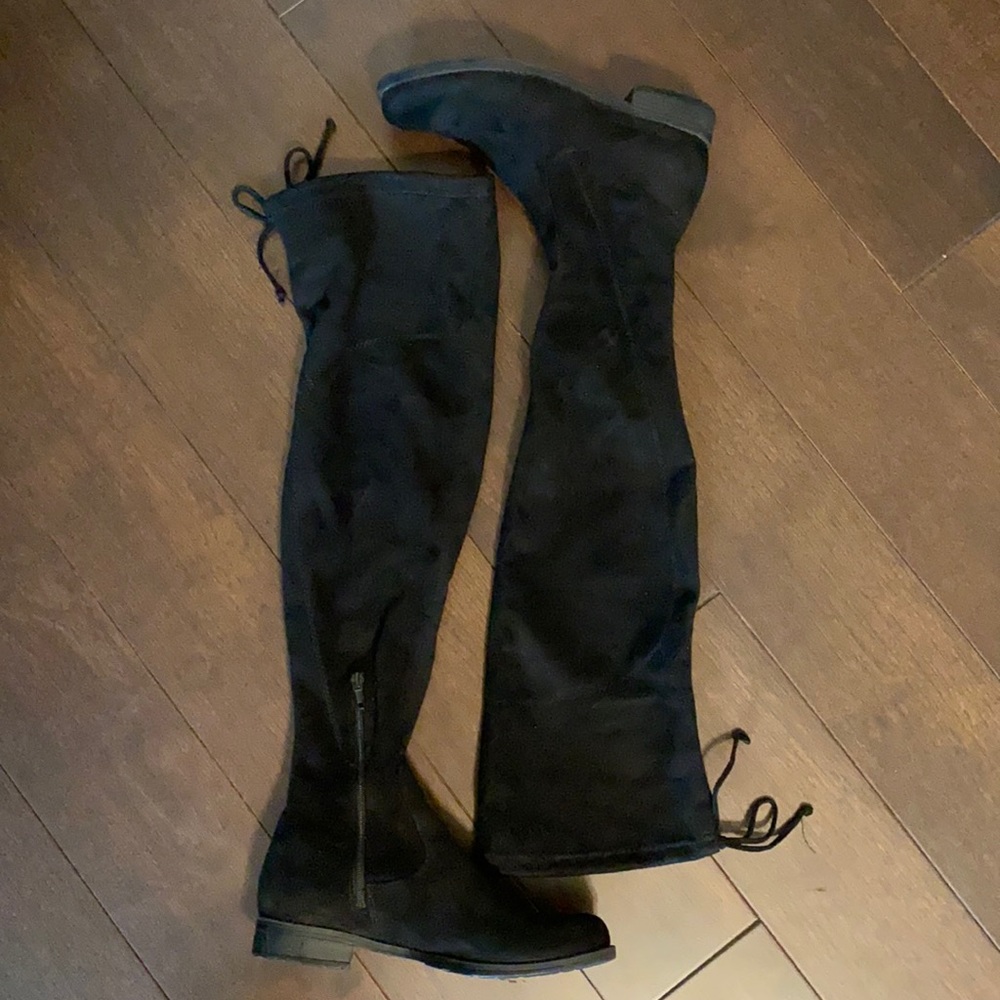 Unisa Black  over the knee boot size 7